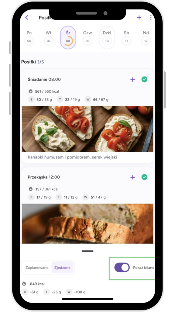 dieta niskie IG dla PCOS i IO – przykładowy posiłek