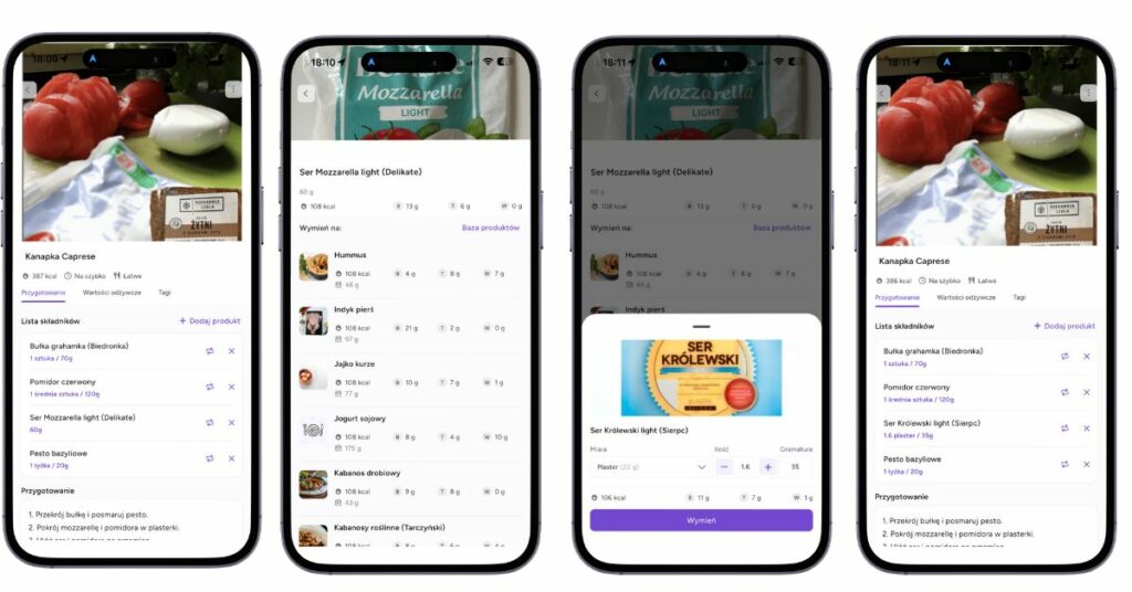 dieta przy insulinooporności w aplikacji Alloweat