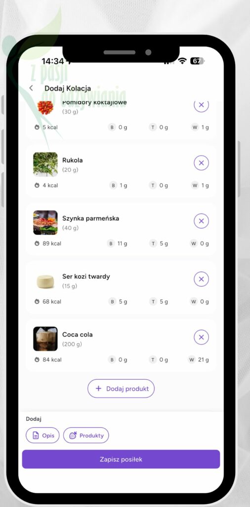 Aplikacja pokazująca jak schudnąć bez liczenia kalorii