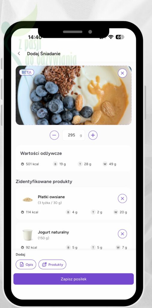 Jak schudnąć bez liczenia kalorii za pomocą fotodzienniczka AI